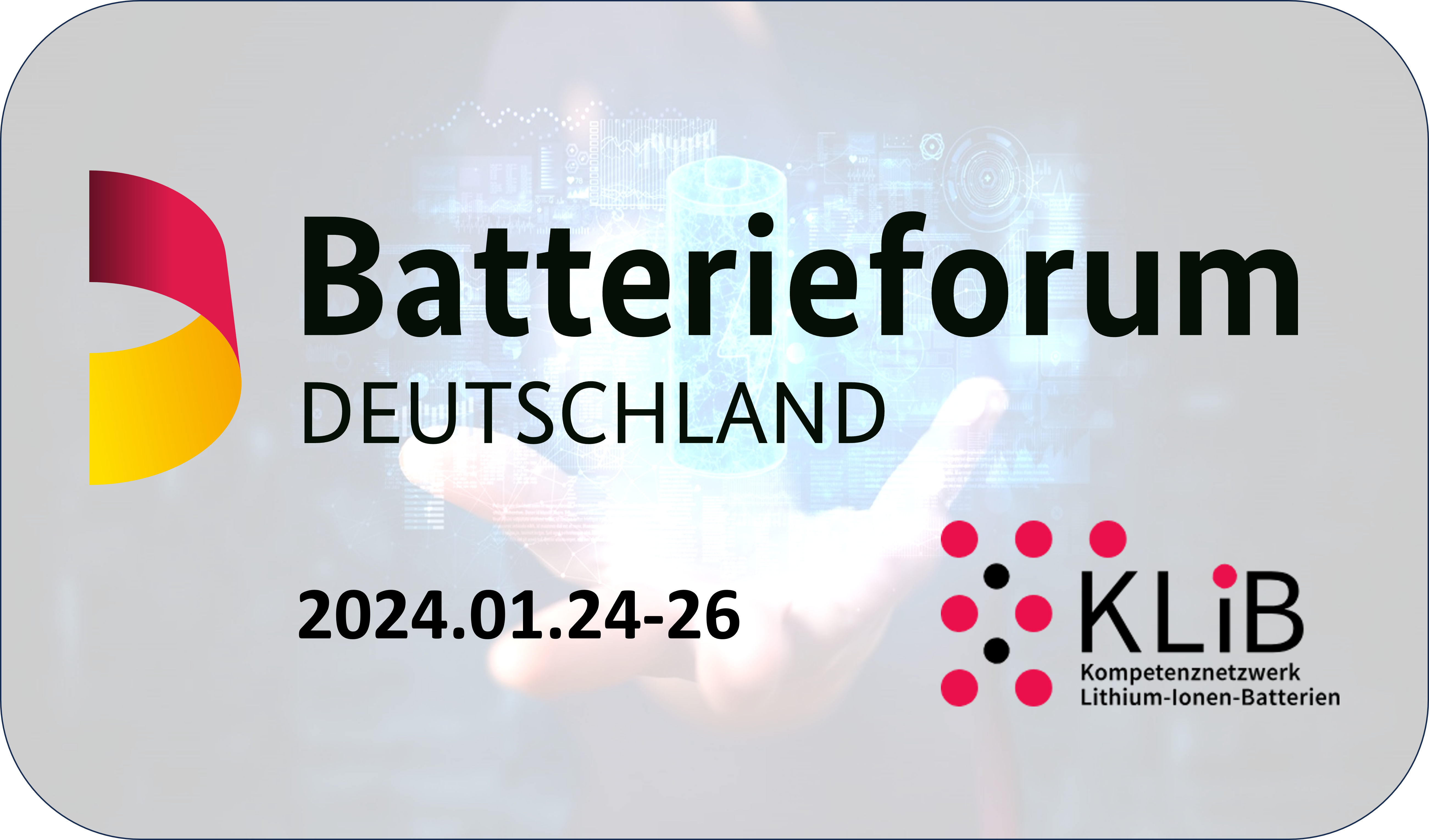 Batalyse contribution to the KLIB Batterieforum 2024