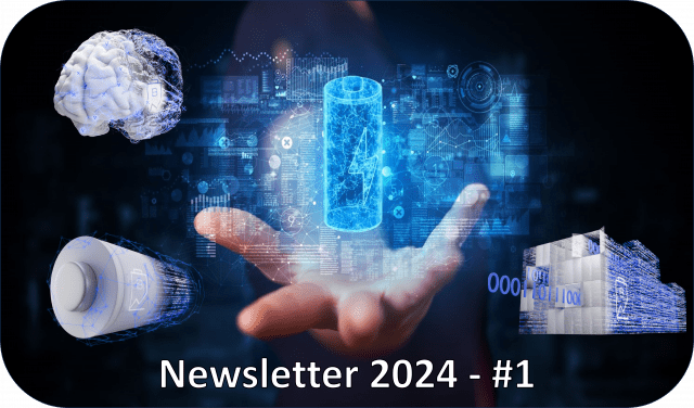 Newsletter update 2024-1 with new and improved features for battery test Data Analysis, research data management and LIMS
