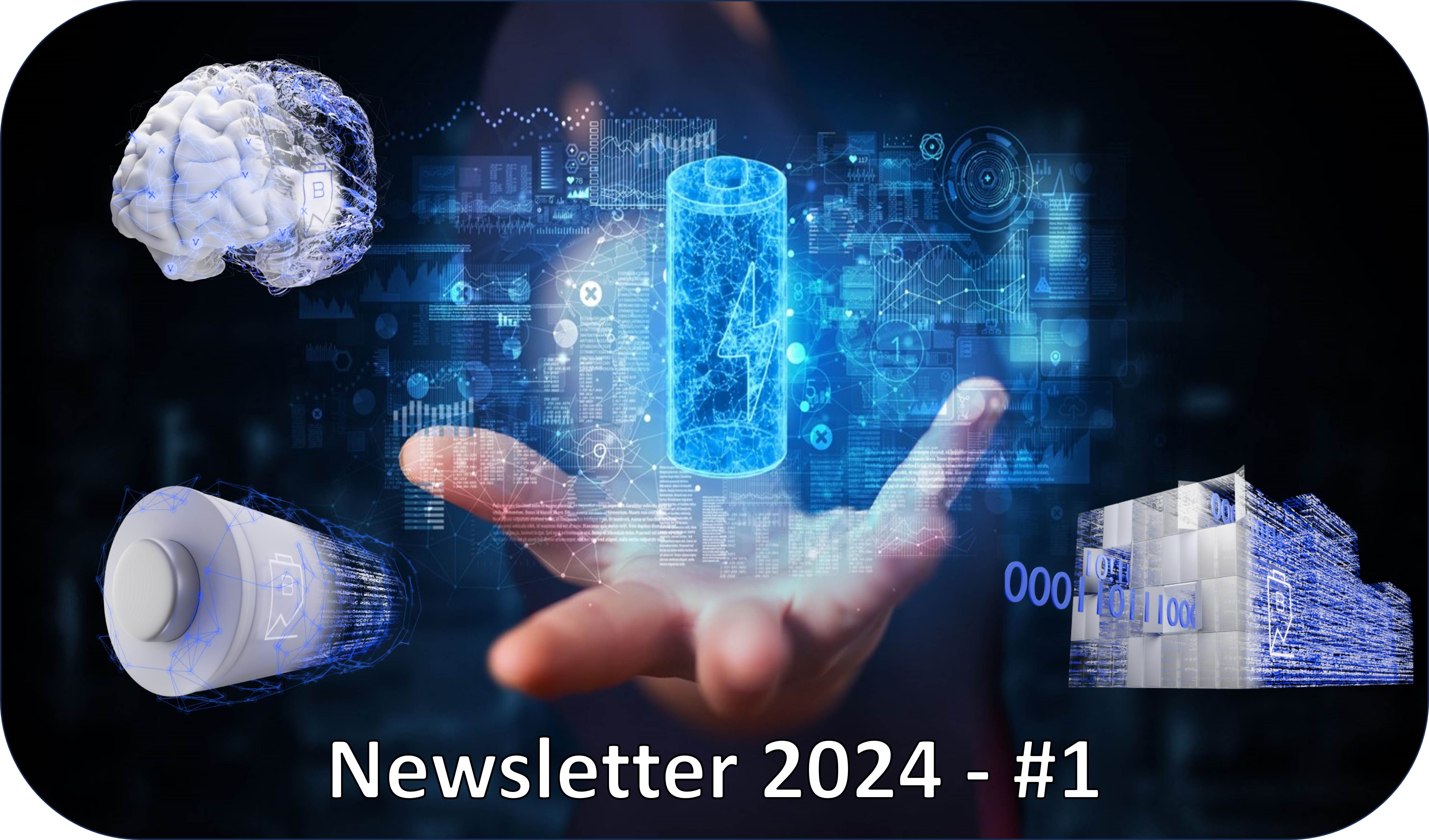 Newsletter update 2024-1 with new and improved features for battery test Data Analysis, research data management and LIMS