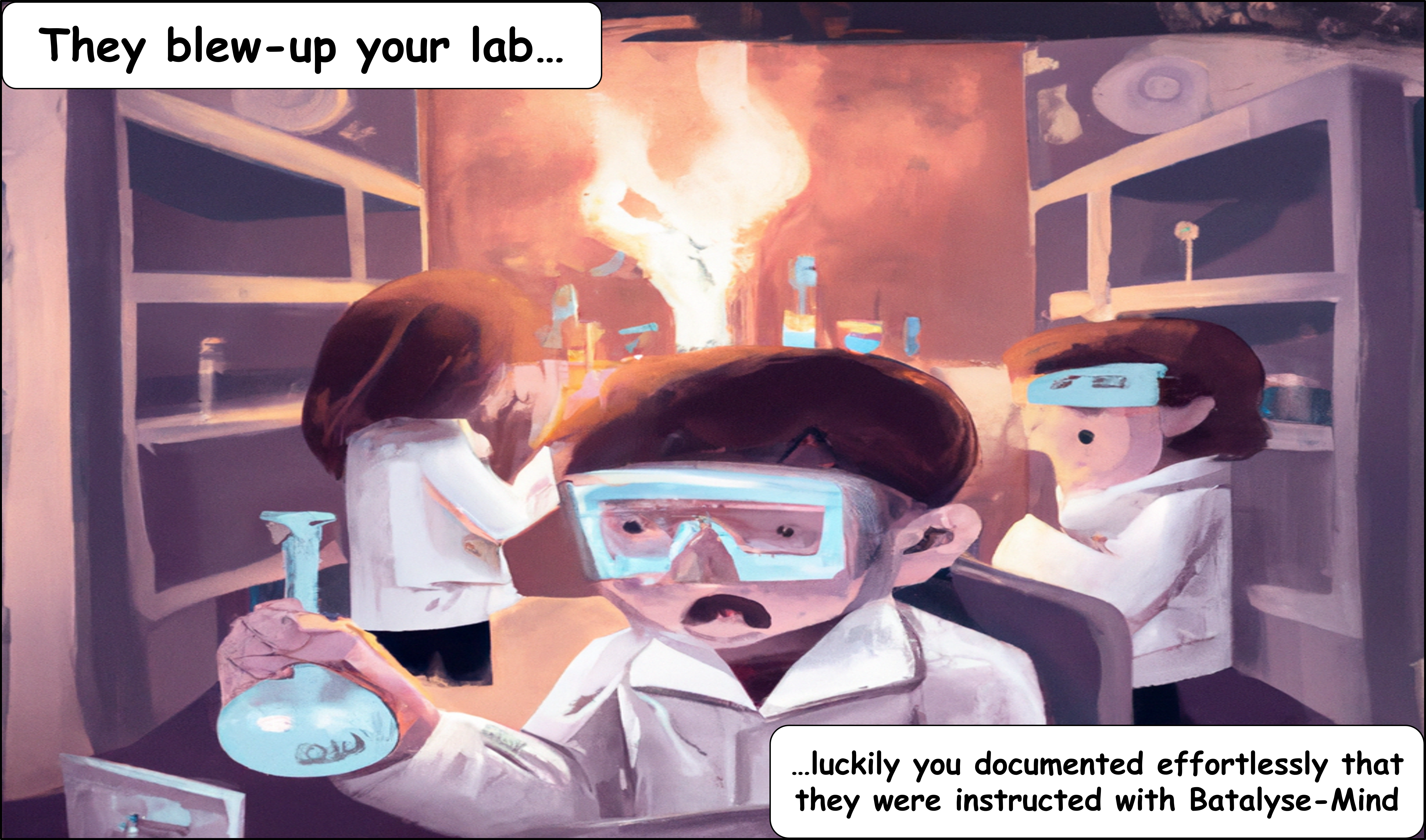 Document lab, equipment and hazardous substance instructions with Batalyse Mind.